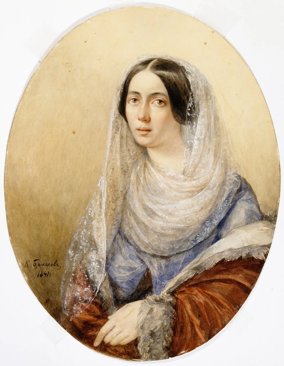 Ritratto di una giovane donna, 1841